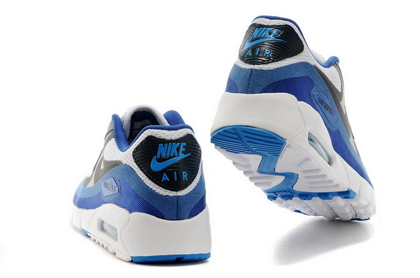 Air Max 90 Breathe Mens Shoe White / Black / Grey / Blue